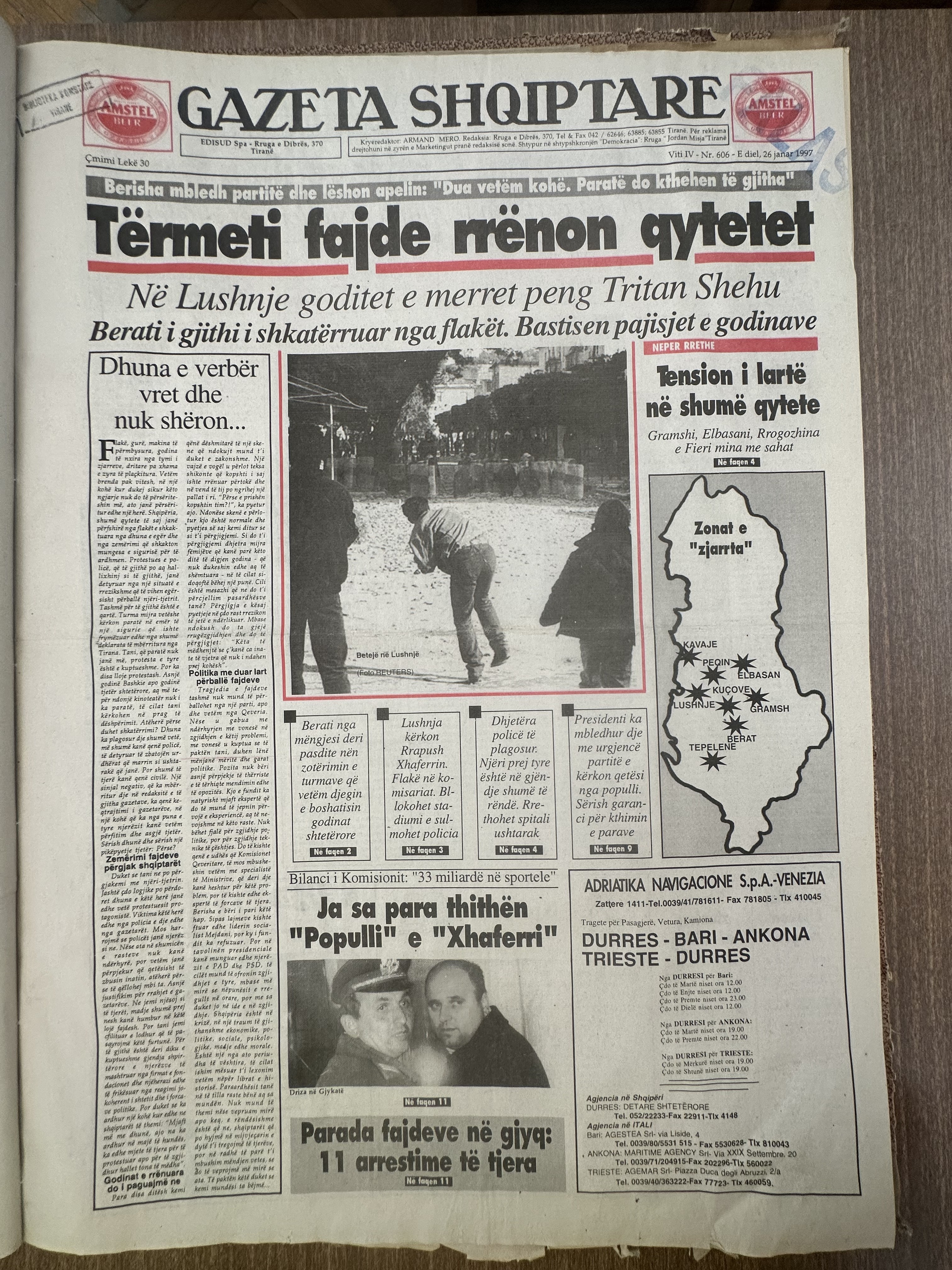 Gazeta Shqiptare 1997-01-26